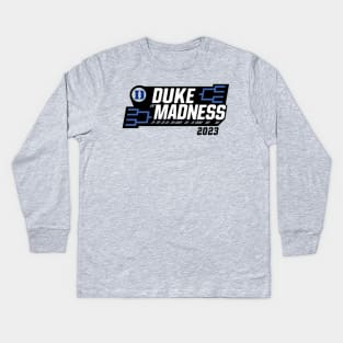 Duke March Madness 2023 Kids Long Sleeve T-Shirt